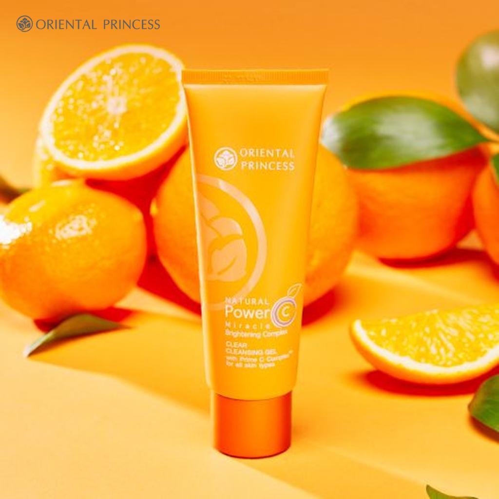 Oriental Princess Natural Power C Miracle Brightening Complex Прозрачный очищающий гель 100 г
