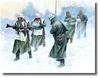 Master Box 1/35 Scale German Infantry (5 Figures, Cold Weather Coat Style) Eastern Front Plastic Model Kit MB35103