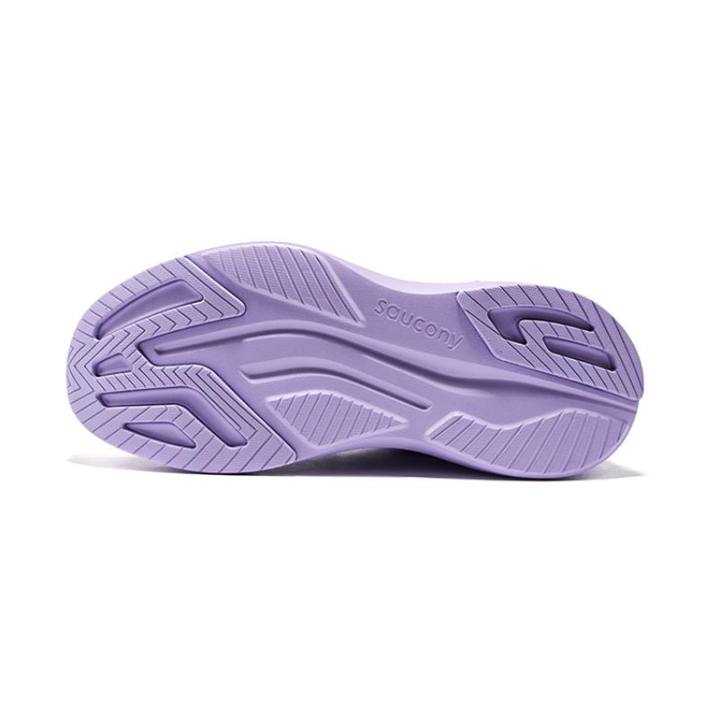 SAUCONY Амортизаторы Lancer Низкие тренировочные кроссовки для бега Женские Фиолетовые Saucony S18190-9