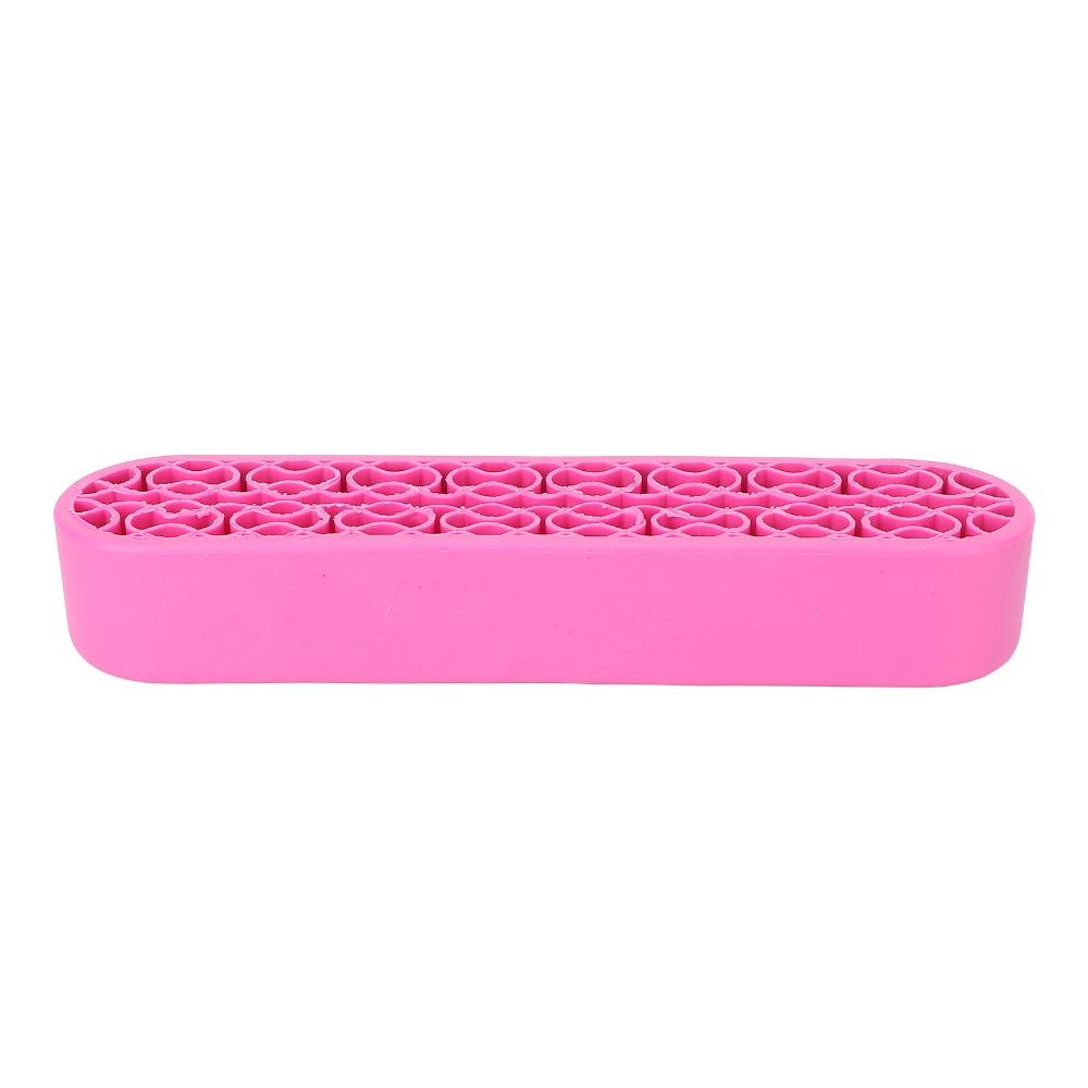 Large Storage Capacity Silicone Makeup Brush Holder Household Daily Grooming Supplies Tidying