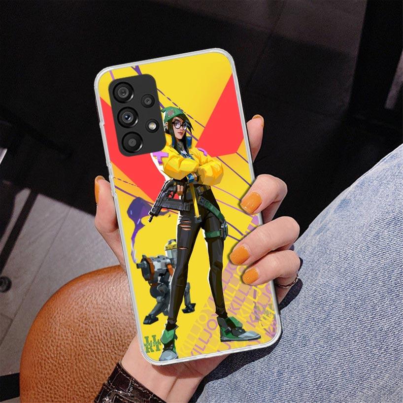Valorant Killjoy Phone Case For Samsung Galaxy A17 A16 A15 A14 A13 A57 A56 A55 A54 A53 A37 A36 A35 A34 A33 A26 A25 A24 A23 Galax
