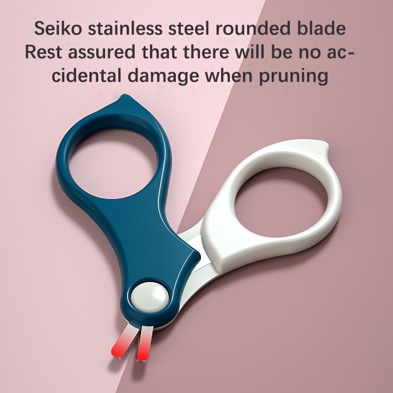 Безопасный детский набор щипчиков для ногтей, триммер для ногтей, кусачки, пинцеты, инструменты для ухода за ногтями и ушами малышей