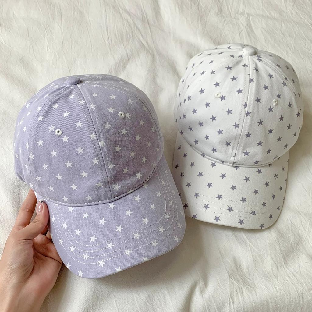 Korean Version Of The Little Fresh Star Sweet Cute Baseball Cap Cap Spring And Summer Versatile Face Small Shade Forward Hat