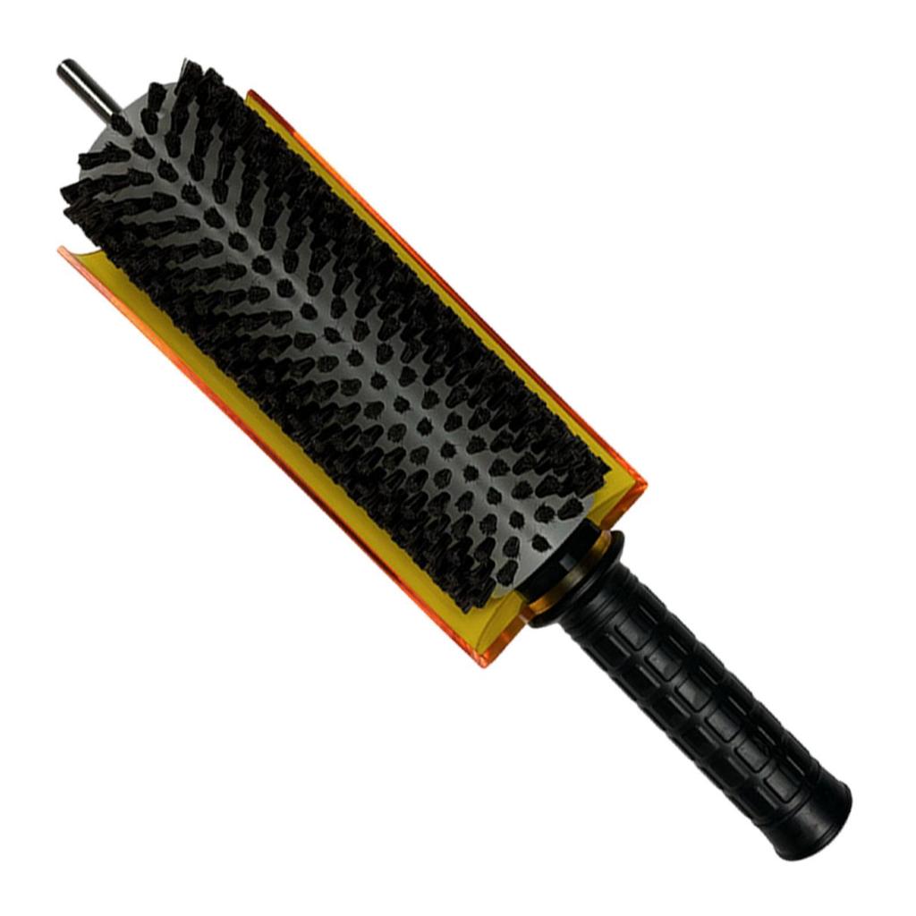 Щетка для лыж с ручкой-осью и комплектом чехлов Роликовая щетка Щетка для нанесения воска для сноуборда Щетка для нанесения воска на лыжную доску Инструмент для обслуживания лыж