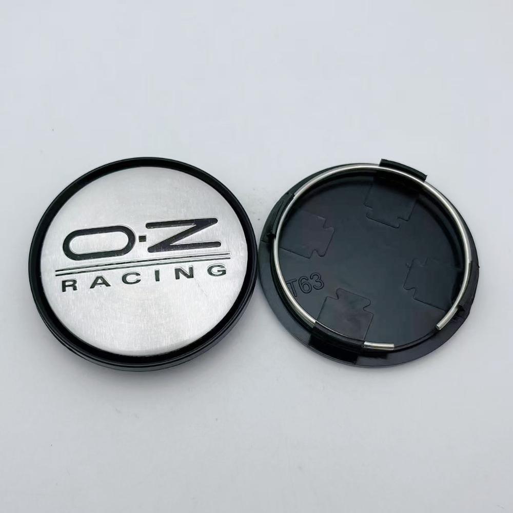 4pcs 63mm 58mm OZ O.Z Racing Logo Emblem Badge Car Wheel Center Cap Wheel Hubcap Rims Dust Cover M592 Car Styling Accessories