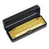 10 Holes 20 Notes Key Of C Harmonica Colorful Metal Shell With Packing Box Educational Toy Orff Children Musical Gifts Beginner