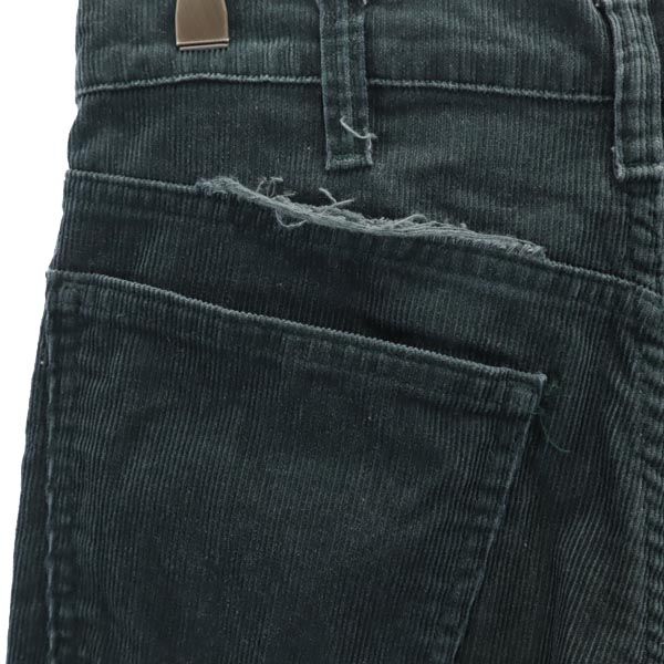 Levi's Винтажные вельветовые брюки 80-х 42 Talon w31 Зеленый система Застежка Talon Мужские Б/У