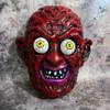 Маска Дьявола Ужасов на Хэллоуин Маска Тыквы Забавная Маска для Косплея Ролевых Игр Демон Ужас Карнавальная Вечеринка Костюм Реквизит