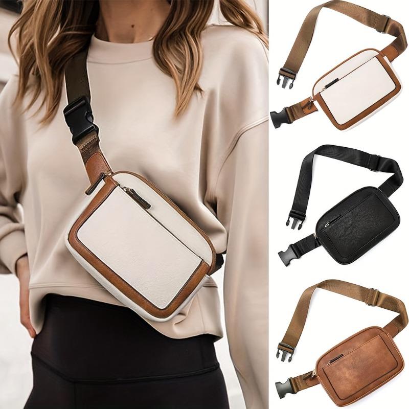 Мини поясная сумка Everywhere Crossbody Сумка на пояс Регулируемый ремень Легкая Наружная спортивная сумка для фитнеса Нагрудная сумка Мужская Женская Ежедневный рюкзак