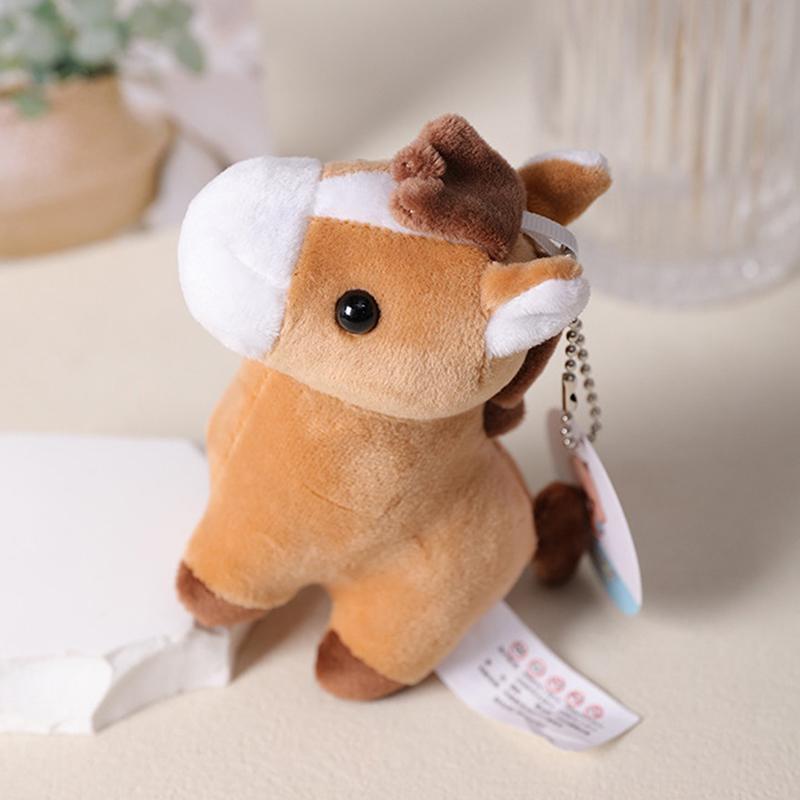 1шт мультфильм животных коричневая лошадь Альпака осел жираф Зебра мягкая мягкая кукла