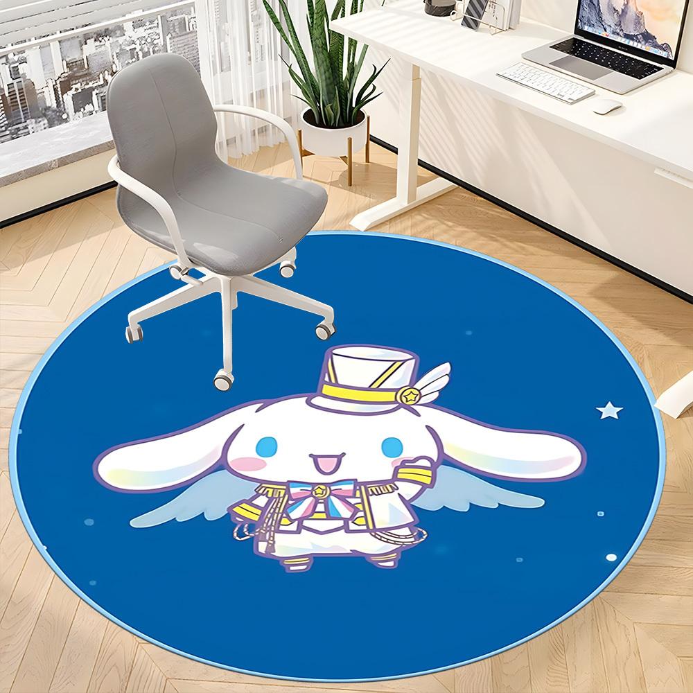 1 шт. Коврик-стул Cinnamoroll для офиса, Нескользящий, Мягкий и прочный офисный ковер для декора интерьера