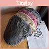 Waterwashed Cotton Retro Beret Hat With Breathable And Sunshade Features For Men And Women