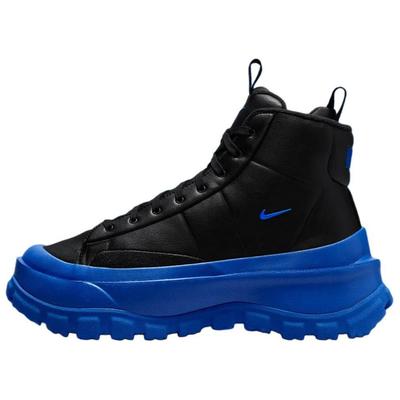 Женские кроссовки Blazer Roam Mid Black Racer Blue для скейтбординга FQ9065-001