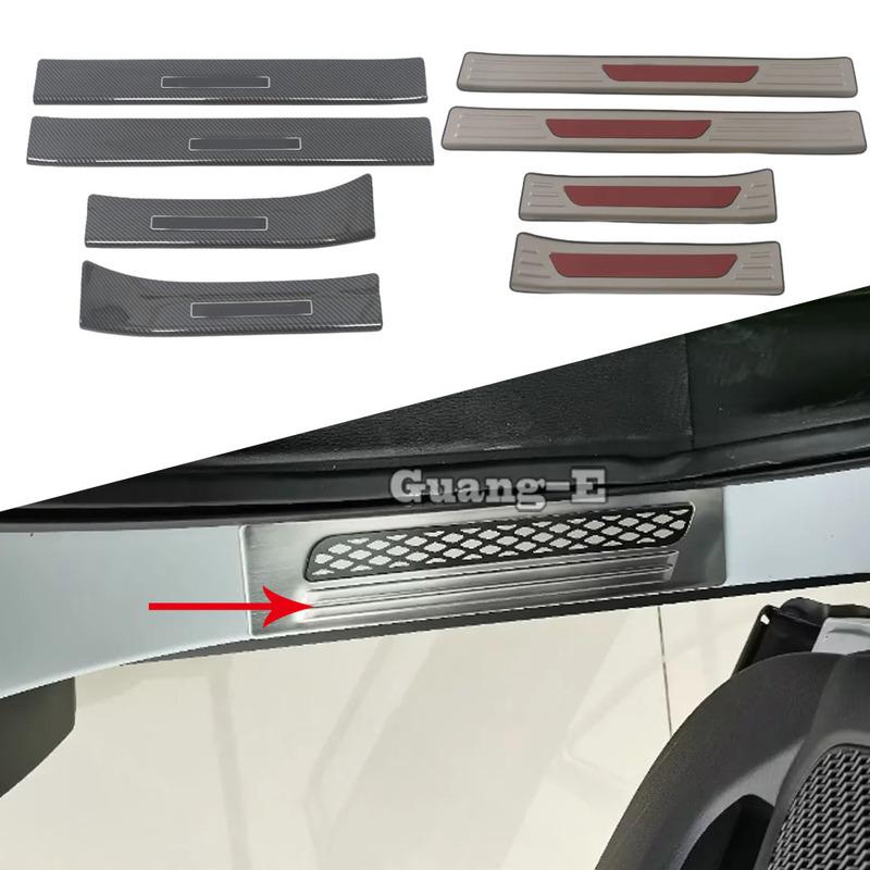 Накладка на порог наружная для Mitsubishi Outlander 2024+ Накладки на порог Рамка педали Аксессуары Наклейки