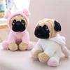 Мягкие игрушки для собак-мопсов, плюшевые игрушки, косплей, динозавр, бульдог, собаки, плюшевые игрушки на день рождения
