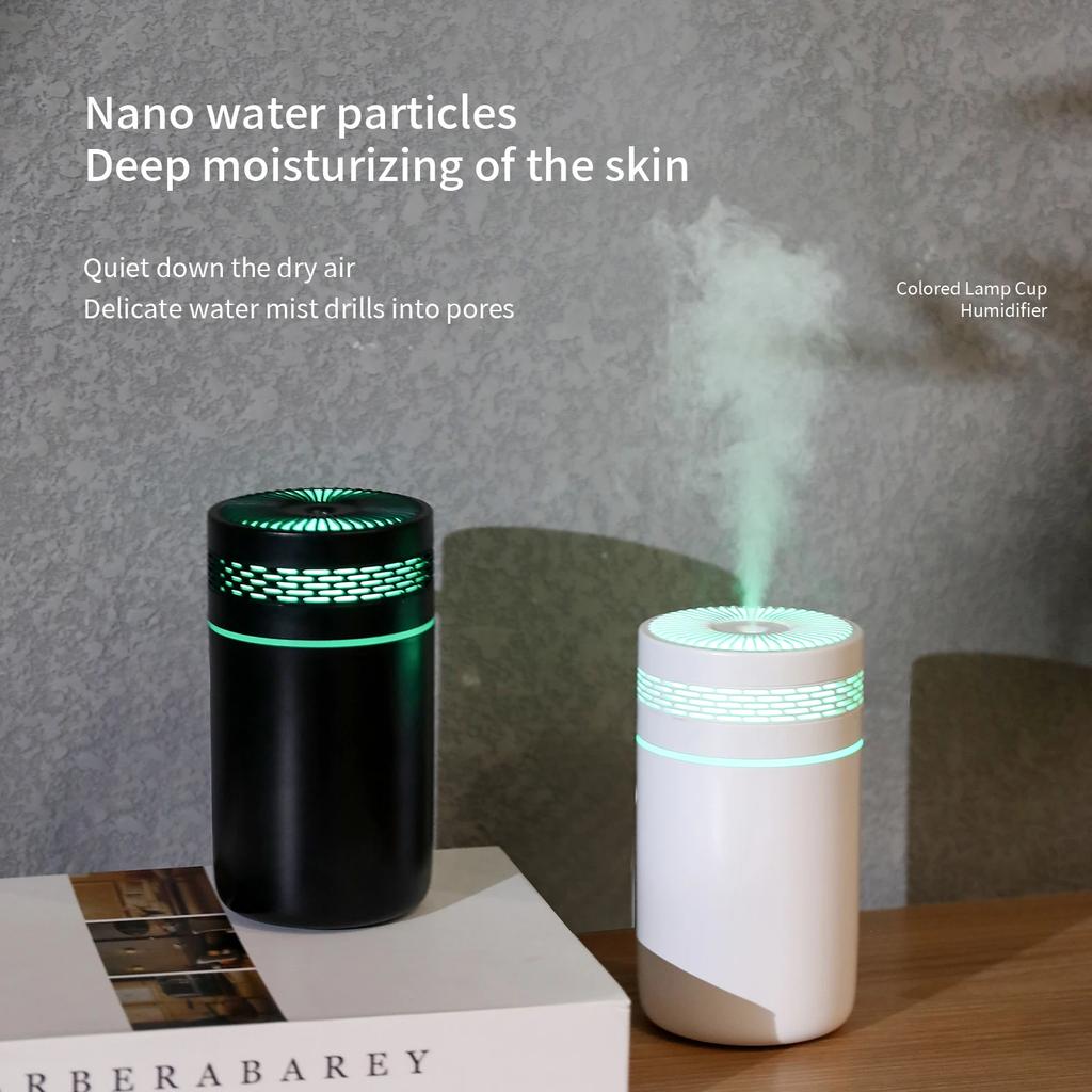 Новый увлажнитель воздуха 250 мл для автомобиля, дома, спальни, большой объем тумана, очиститель воздуха, небольшой увлажнитель для офиса