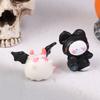 6Pc Cute Halloween Micro Landscape Miniature Figurines Resin Crafts DIY Mini Fairy Garden Desktop Ornaments