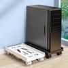 Adjustable Mobile CPU Stand Ventilated Computer Tower Stand PC Tower Stand with 4 Caster Wheels Fits Most PC Under Desk Holder