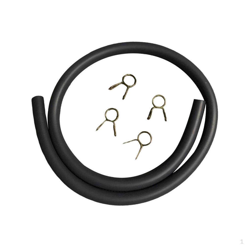 Топливный бак Шланги бензопровода с 4 зажимами для мотоциклов 150 куб.см