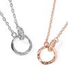 Pair Necklace Couple Present Stainless Steel Jewelry Necklace Set of 2 [felicitations] Men's Women's BR-J066 (MSW&LPW)