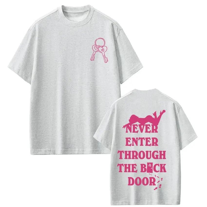 Loose Casual Cotton Aesthetic Trendy Tshirts Singer Sabrina Carpenter Tour 2026 Graphic TShirt Unisex Women Fashion Tshirts Y2K