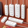 Smart Multi-Function USB Power Strip with Extension Cord