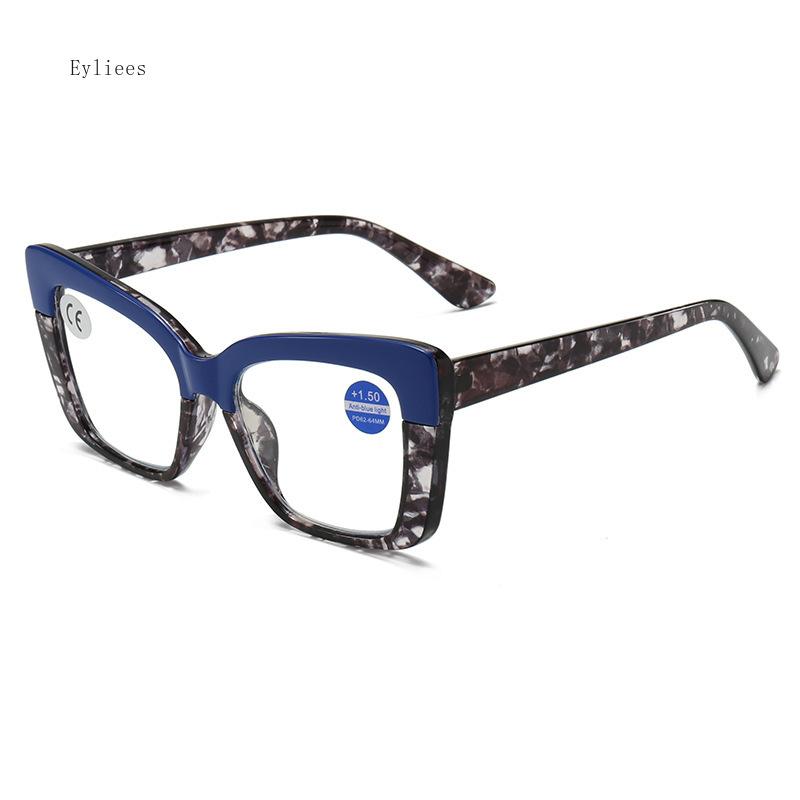 Новые очки для чтения +1.0+2.0+3.0 Женские очки для спорта с защитой от синего света, модные очки для пресбиопии и дальнозоркости в маленькой оправе