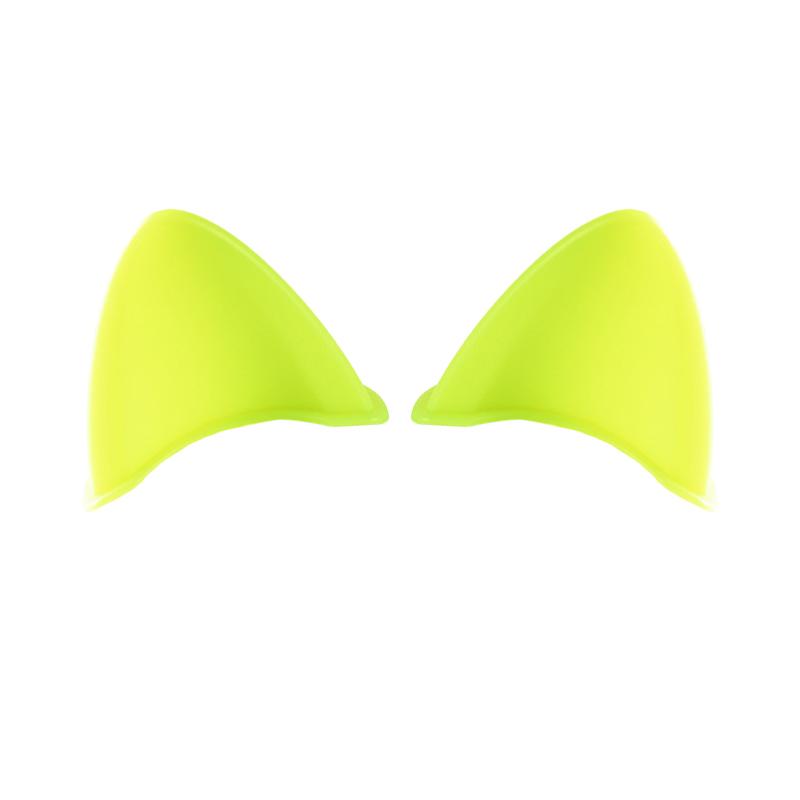 Colorful Motorcycle Helmet Cat Ears Decoration Moto Electric Car Driving Styling Cute Cat Ears Stickers Decor Helmet Accessories