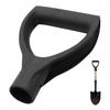 D-shaped Snow Shovel Grip Thickened Plastic D-shaped Shovel Handle for Shovel Grip Digging Rake Tool Replacement Accessories