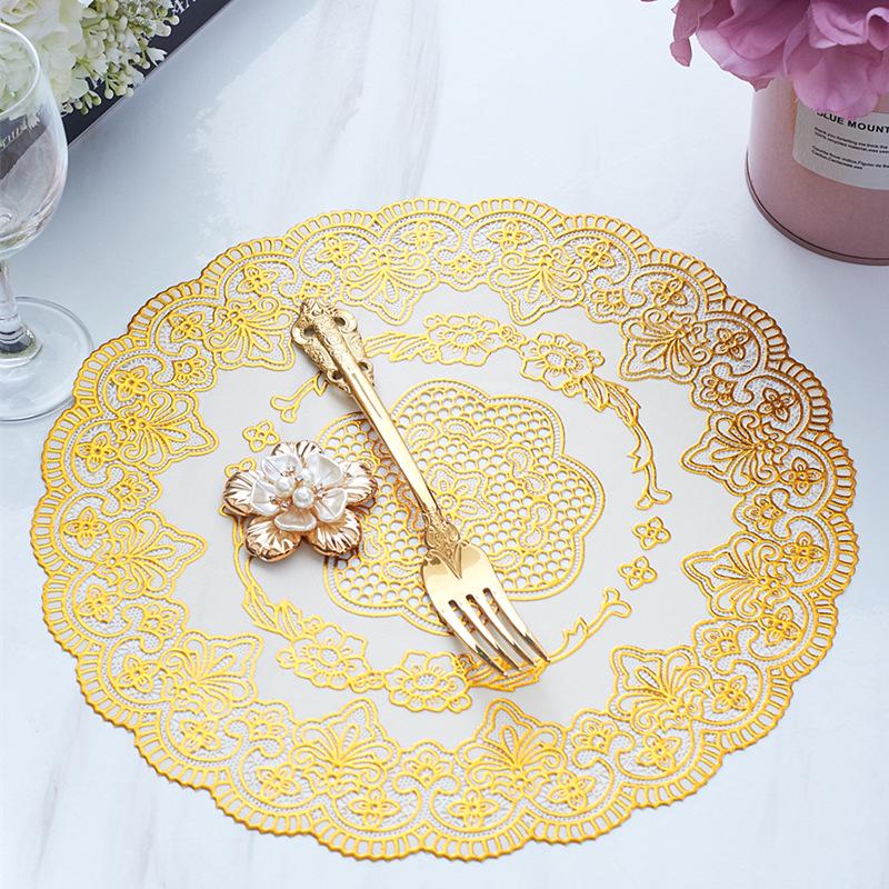 30 см Европейский ПВХ изоляция Western Food и барный коврик