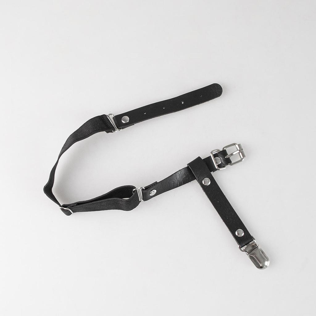 Панк Подвязка из ПВХ Регулируемая Эластичная Модный Аксессуар для Взрослых Женщин