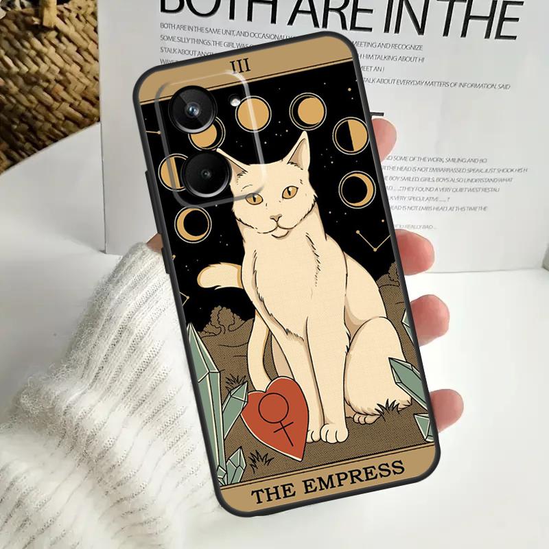 Cats Tarot Witchcraft For Realme 15 10 11 12 13 14 Pro Plus C65 C67 C63 C61 C55 C51 C53 C35 C75 GT6 GT7 Pro Case