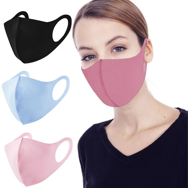 Ледяная шелковая маска, противопыльная хлопковая маска для рта, противотуманная черная стерео 3d маска, респиратор, Хэллоуин, косплей, тушь для ресниц, тушь для ресниц