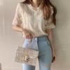 Women's Summer Lace Hollow Short-Sleeve Blouse