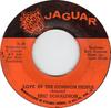 7-дюймовая пластинка ERIC DONALDSON  THE INNER CIRCLE  Love Of The Common People  Common  J15 Jaguar 1971 Ямайка Регги Ска  Даб Б/у