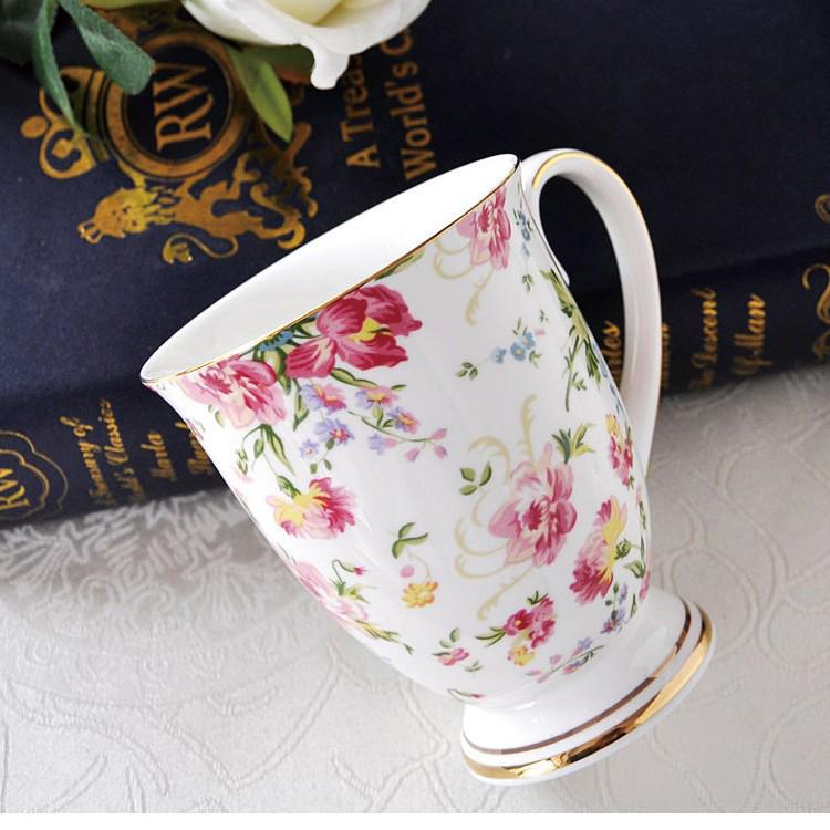 Tangshan Creative Bone Porcelain Mug - Ceramic Coffee & Milk Cup with Printed Logo