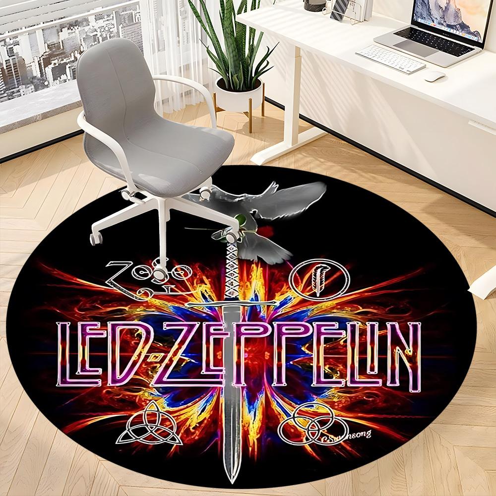 1pc Led ZeppelinChair Carpet for Office, Non-slip, Soft and Durable Office Rug, Perfect for Office yy250925124