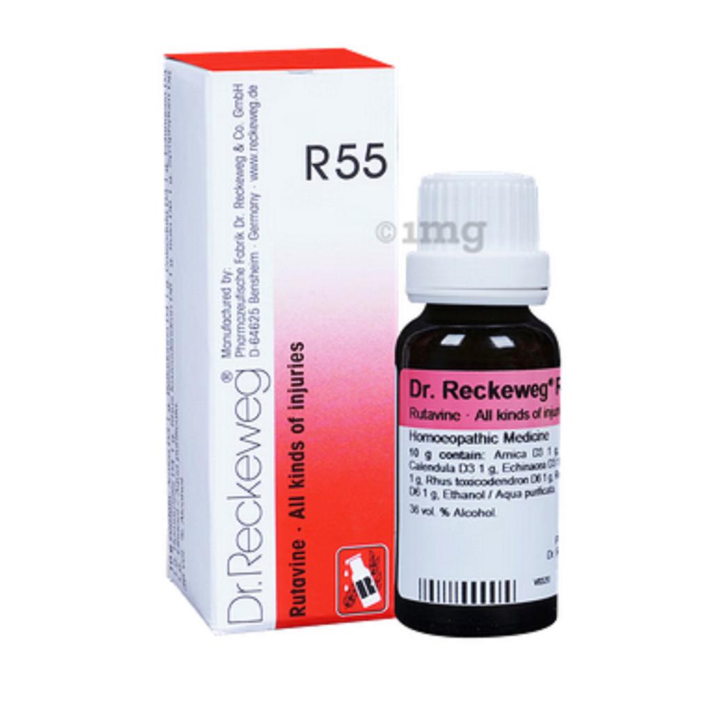 @ Dr. Reckeweg R55 All Kinds Of Injuries Homeopathic Medicine 22ml G794 UKR117_60%OFF
