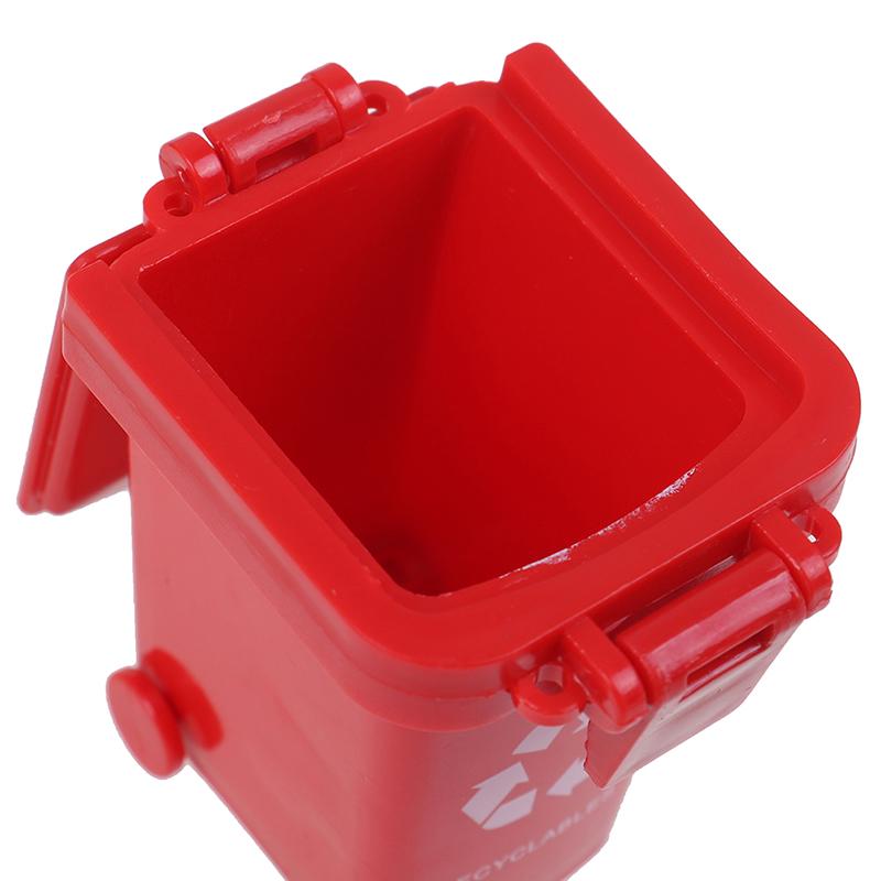 Малыш 4 шт./компл. мусорный бак игрушка мусоровоз баки бордюр автомобиля мусорное ведро игрушки