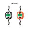 Digital Hanging Scale 150kg/ 330lb Portable Crane Scale LCD Backlight Steel Hook Scales for Farm