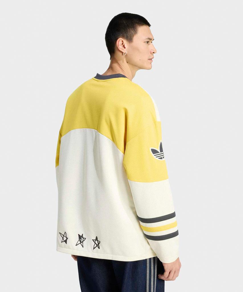 ADIDAS Hockey Long Sleeve Jersey - Yellow / Ku9188