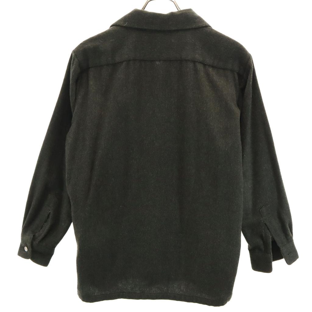 Golden Needle Манхэттен 60-е Винтаж рубашка с открытым воротником Длинный рукав Рубашка с открытым воротником Мужская Б/У