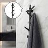 Vertical Wall Hook Heavy Duty Coat Rack Rustic Decorative Wall Hanger  Bathroom