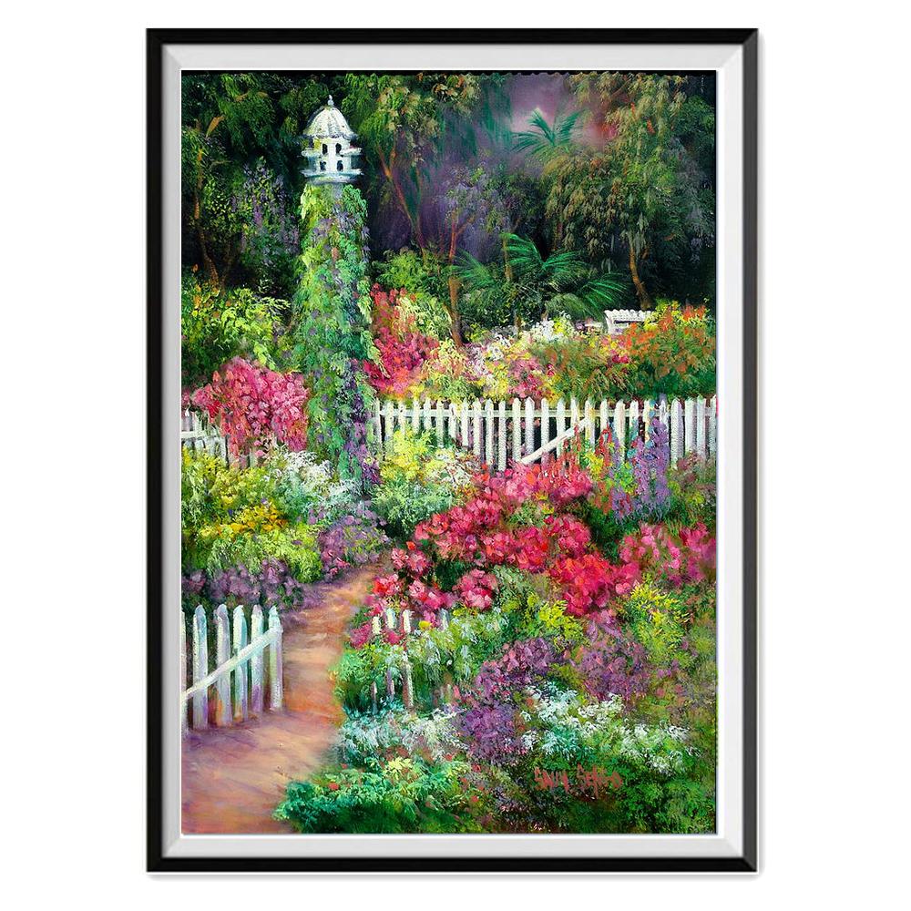 5D алмазная живопись «сделай сам», серия растений, полный бриллиант, ручная работа, алмазная вышивка, мозаика, украшение для дома, гостиной, подарок