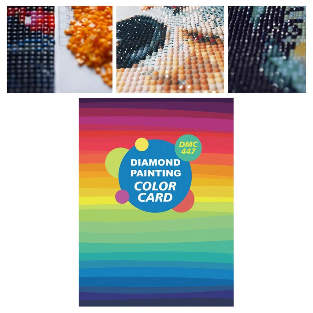 Цветовая схема DMC для книги по алмазной живописи 5D Diamond Art Reference Tools