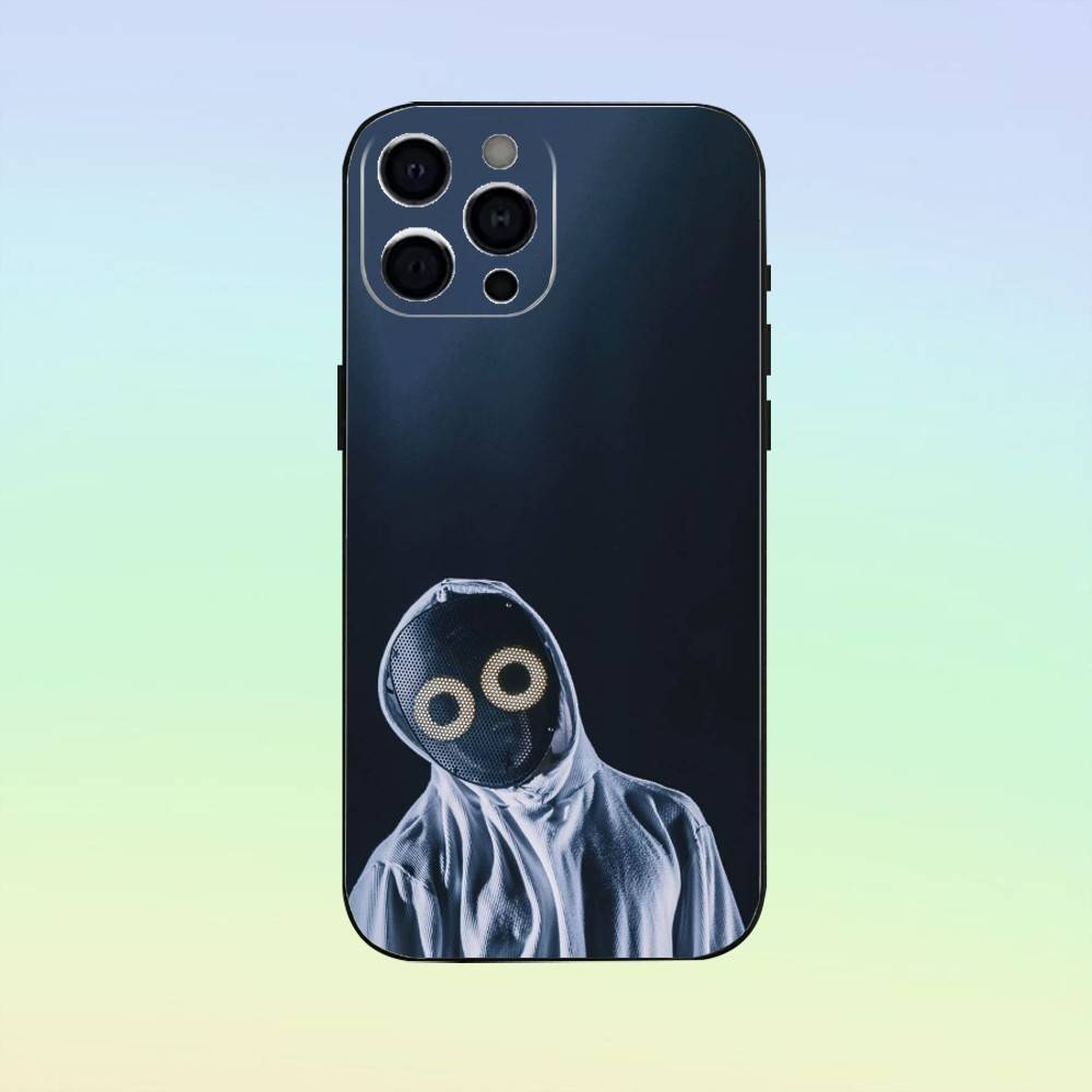 Чехол для телефона B-Boywithuke TOXIC IDGAF для iPhone 17,16,15,14,13,12,11, Мягкий силиконовый черный чехол