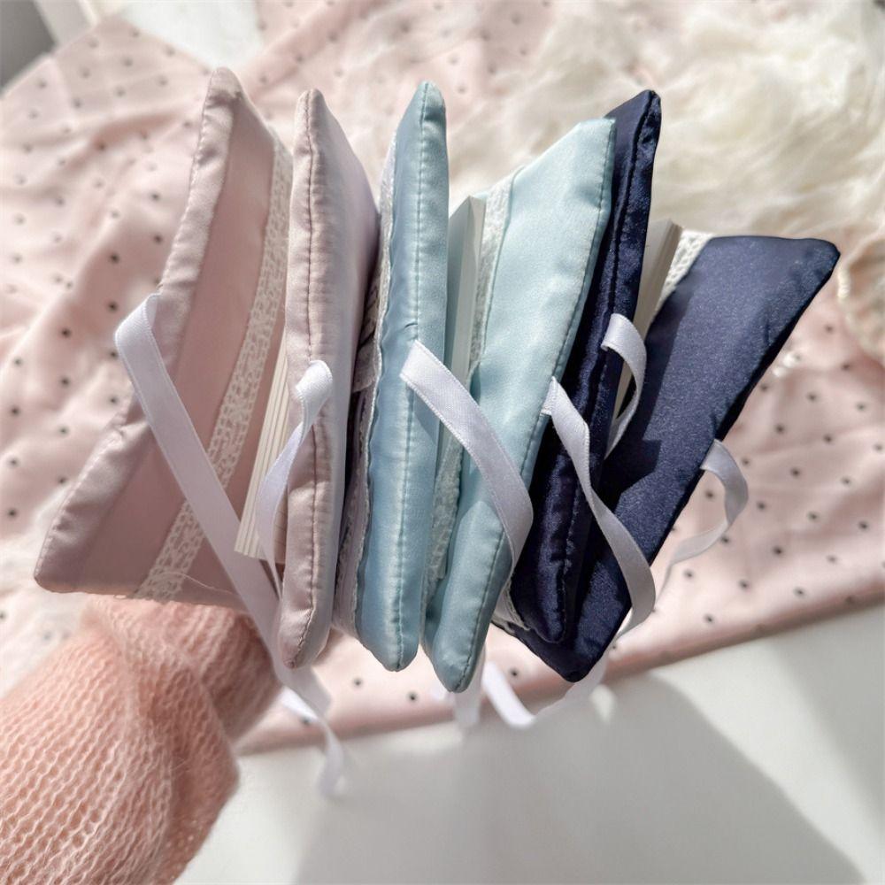Lace Bow Handbook Cover Case 5 Holes Card Booklet Cover Creative Scrapbook Notebook Cover Gift
