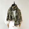2024 Autumn/Winter New Imitation Cashmere Exterior Warm Office Versatile Extended Thick Scarf Air Conditioning Room Shawl for Women