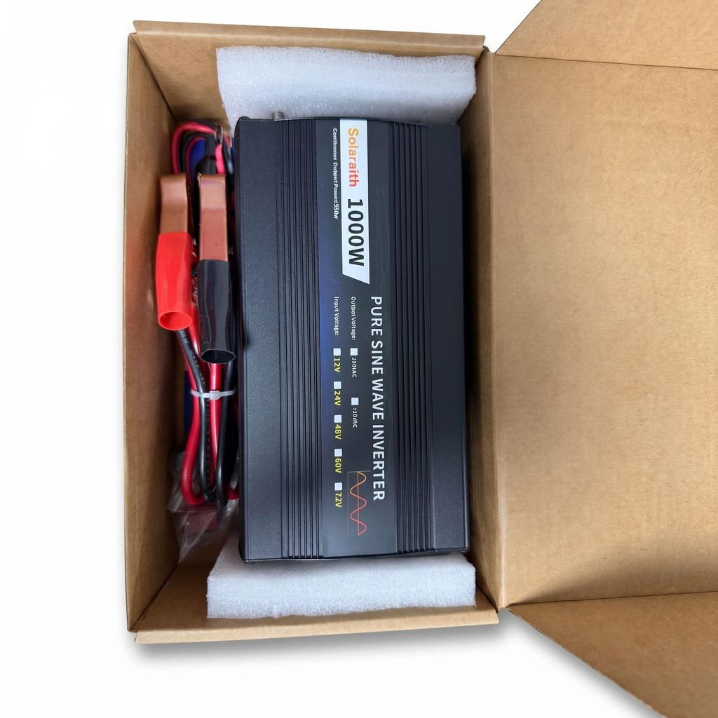 Pure Sine Wave Inverter 500W Peak 1000W DC 12V 24V 48V 60V to AC 110V 220V Solar Inverter DC to AC Converter- /ODM Supported