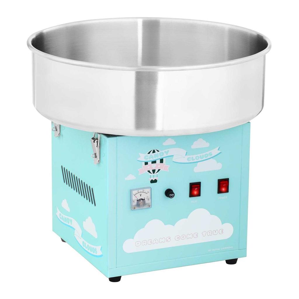 Cotton candy machine turquoise bowl diameter 520mm sugar measuring cup